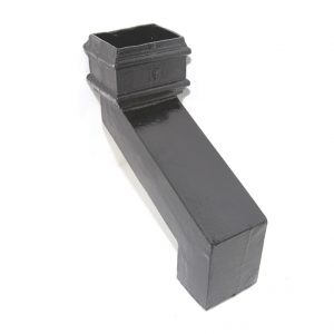 Cast Iron Rectangular Pipe Front Offset
