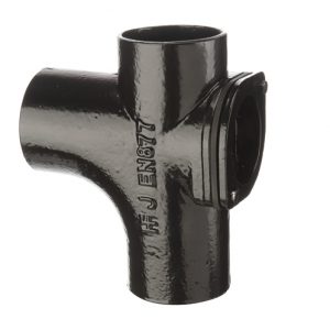 Traditional Express Soil Pipe System Single Radius Curve Branch with Door 87.5 100mm