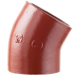 BSEN877 Compliant Cast Iron Soil System - 30deg Short Radius Bend