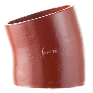 BSEN877 Compliant Cast Iron Soil System - 15deg Short Radius Bend