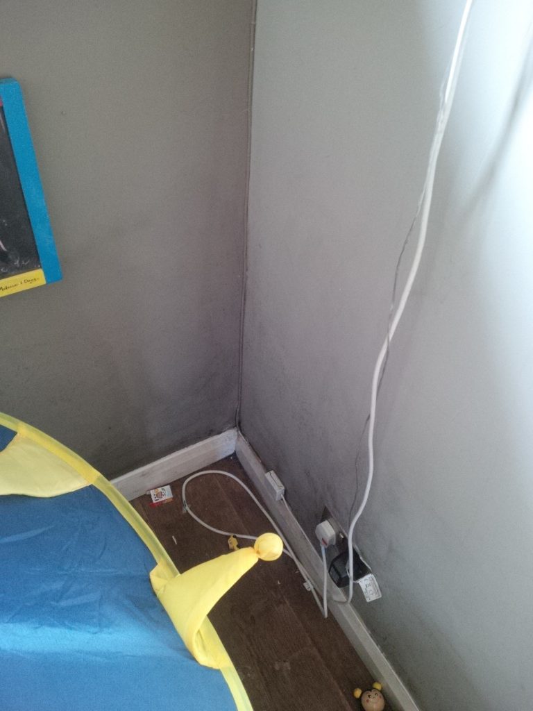 Condensation Walls Near Skirting Board